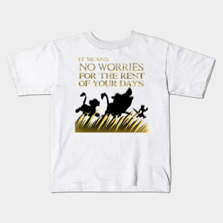 Hakuna Matata - Lion King Kids T-Shirt